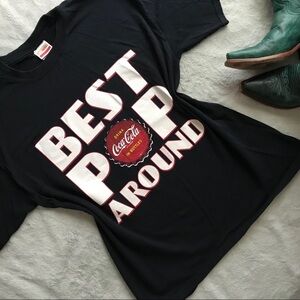 Vintage Y2K VTG Coca-Cola Soda Graphic T-Shirt Retro Best Pop Dad